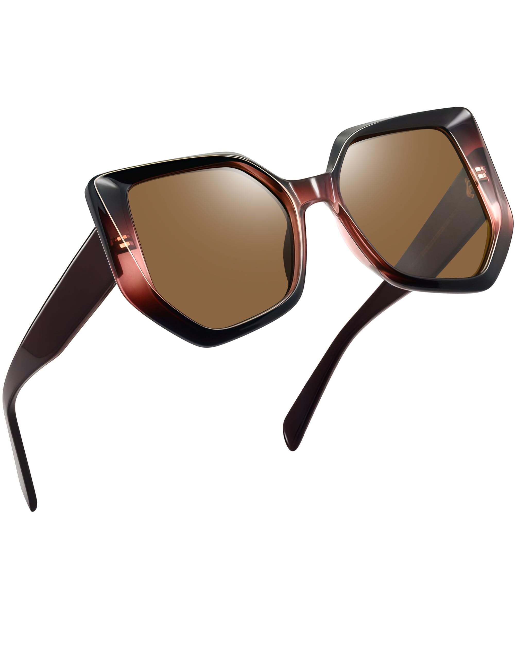 Occhiali da Sole da Donna Polarizzati Montatura Spessa Vintage UV400