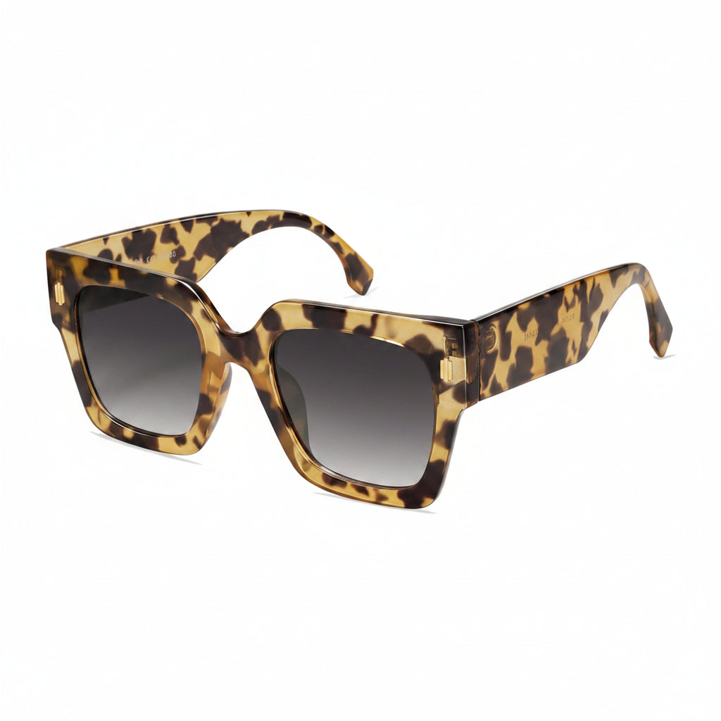 Occhiali da Sole Donna Gatto Grandi Rettangolari Vintage UV400