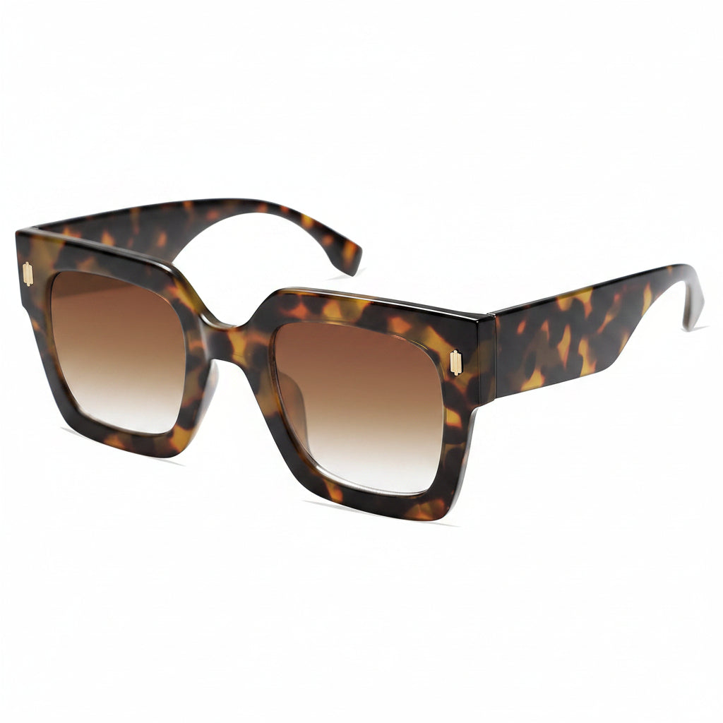 Occhiali da Sole Donna Gatto Grandi Rettangolari Vintage UV400